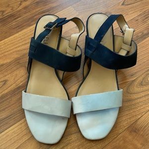 Vaneli color block sandals